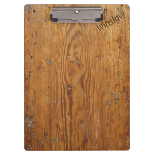 Carpeta De Pinza Madera con problemas (Portapapeles personalizado)