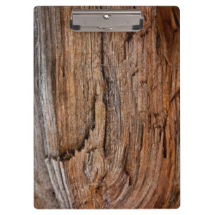 Carpeta De Pinza Madera rústica