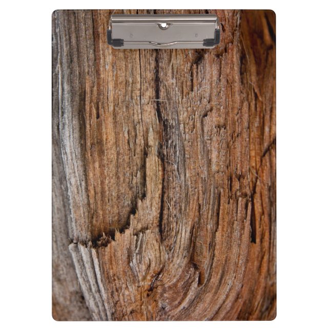 Carpeta De Pinza Madera rústica (Anverso)