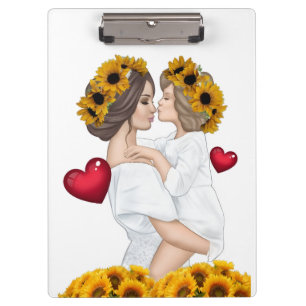 Carpeta De Pinza madre e hija