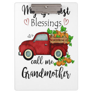Carpeta De Pinza Madre, mis mayores bendiciones, llámame abuela.