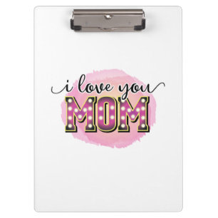 Carpeta De Pinza Madre Regalo te amo a mamá
