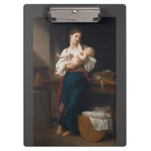 Madre y Niño (por Bouguereau)