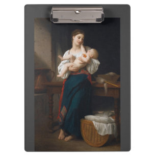 Carpeta De Pinza Madre y Niño (por Bouguereau)