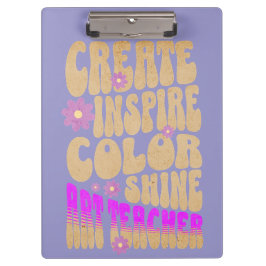 Carpeta De Pinza Maestra de arte retro personalizado crea un brillo