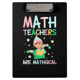 Carpeta De Pinza Maestros matemáticos son matemáticos