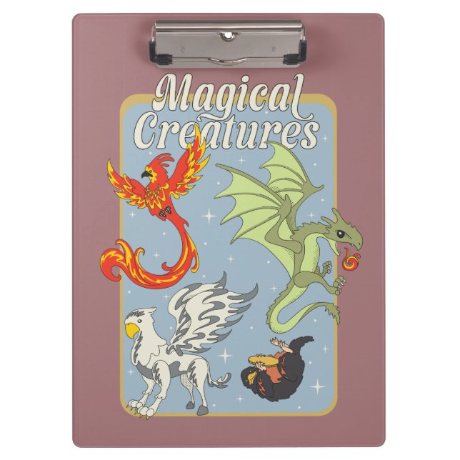 Carpeta De Pinza Magical Creatures Vintage Graphic (Anverso)