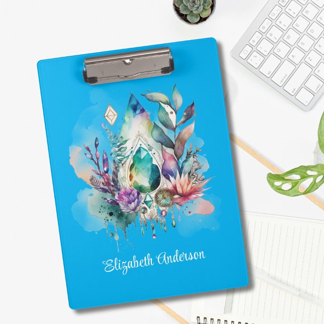 Carpeta De Pinza Mágico Dreamcatcher Mystical Aqua (Subido por el creador)