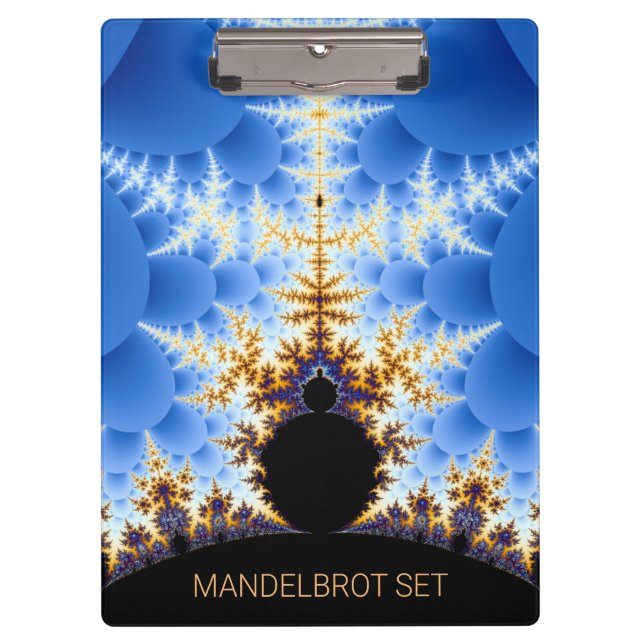 Carpeta De Pinza Magnífico Mandelbrot Fractal (Anverso)