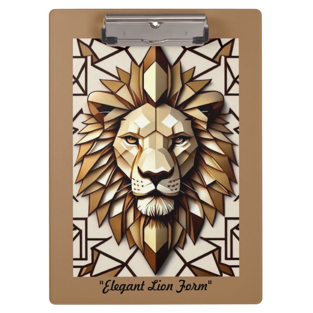 Carpeta De Pinza "Majestad elegante" (Anverso)