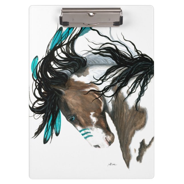 Carpeta De Pinza Majestic Horse Clipboard de Bihrle (Anverso)