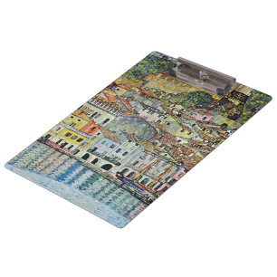 Carpeta De Pinza Malcesine en el lago de Garda de Gustav Klimt
