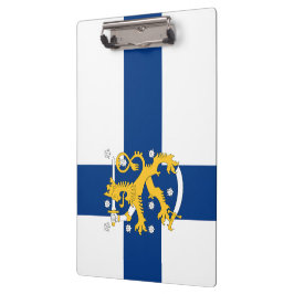 Carpeta De Pinza Maleta de teléfono de bandera de Finlandia