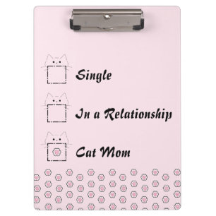 Carpeta De Pinza Mamá Gato Gato Lindo Pata Rosa