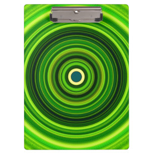 Carpeta De Pinza Mandala verde geomagnética-25436