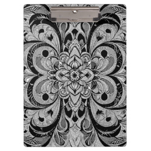 Carpeta De Pinza Mandalas Sinfonía de Color – Floral Psicodélico Au