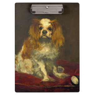 Carpeta De Pinza Manet A King Charles Spaniel