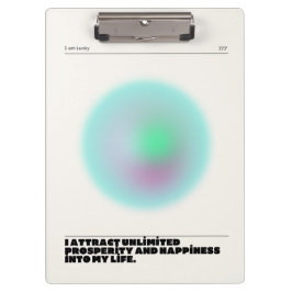 Carpeta De Pinza manifestación de afirmaciones diarias