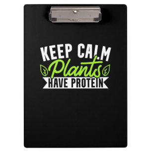 Carpeta De Pinza Mantener La Planta Tranquila Con Proteína
