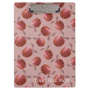 Carpeta De Pinza Manzanas de invierno tonos rojos apagados