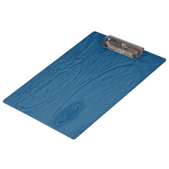 Carpeta De Pinza Manzanas de lluvia (Olas de agua azul) (Angular)