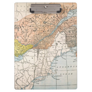 CARPETA DE PINZA MAPA: CANADÁ DEL ESTE