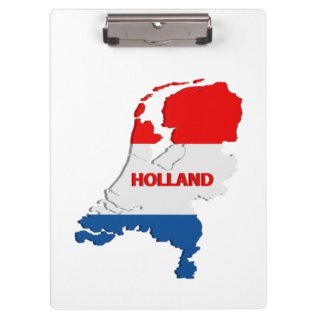 Carpeta De Pinza Mapa de Holland (Anverso)