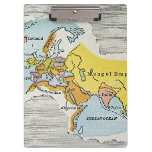 Carpeta De Pinza MAPA DEL MUNDO, c1300.