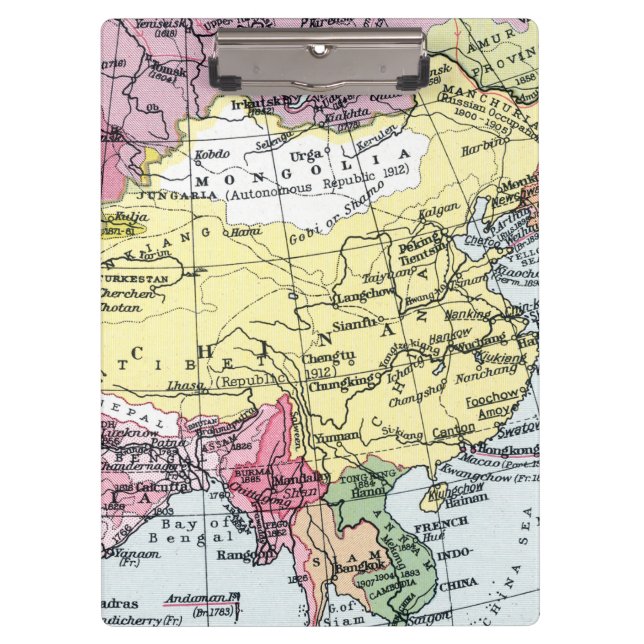 CARPETA DE PINZA MAPA: EUROPA EN ASIA (Anverso)