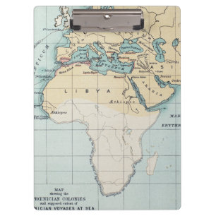 CARPETA DE PINZA MAPA: IMPERIO FENICIO