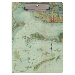 CARPETA DE PINZA MAPA: JAMAICA, 1756