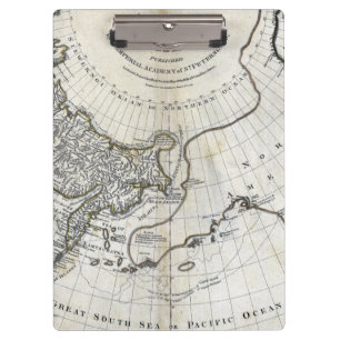 CARPETA DE PINZA MAPA: NORTH PACIFIC