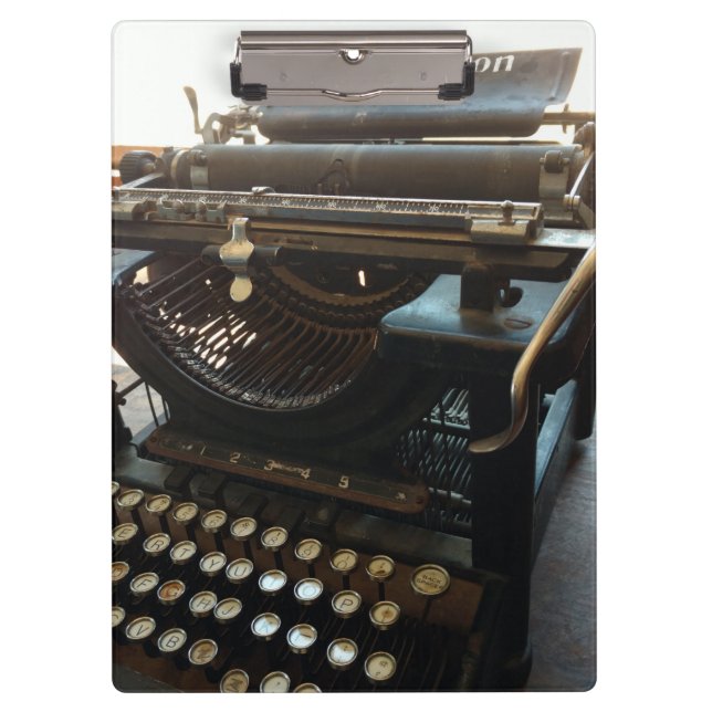 Carpeta De Pinza Máquina de vintage (Anverso)