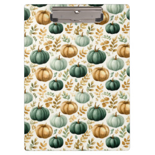 Carpeta De Pinza Marco fotográfico de la calabaza de la piel del pe