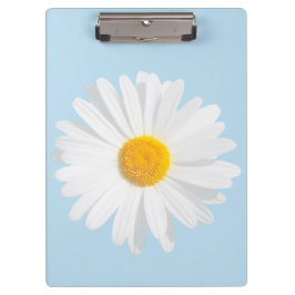 Carpeta De Pinza margarita blanca