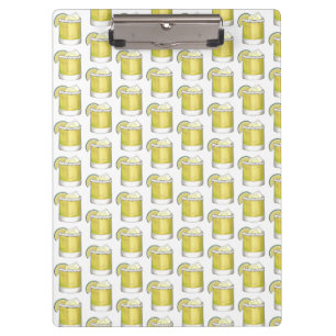Carpeta De Pinza Margarita Summer Cocktail Mezcla bebida Lime Green
