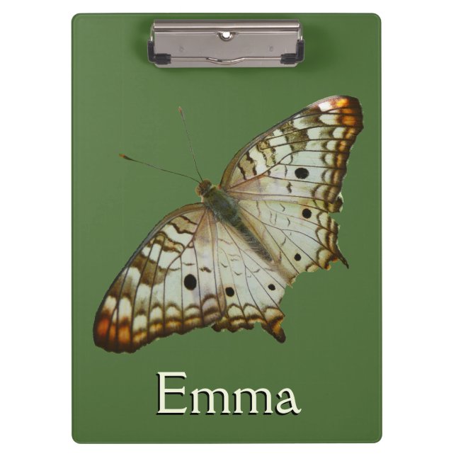Carpeta De Pinza Mariposa exótica de Santa Lucía (Anverso)