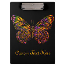 Mariposa Neon Rainbow personalizada