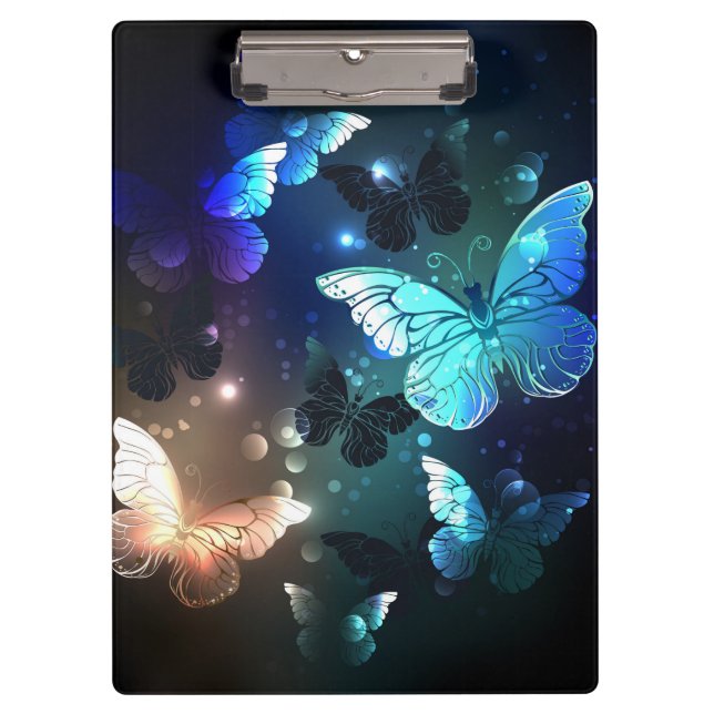 Carpeta De Pinza Mariposa nocturna fluida (Anverso)