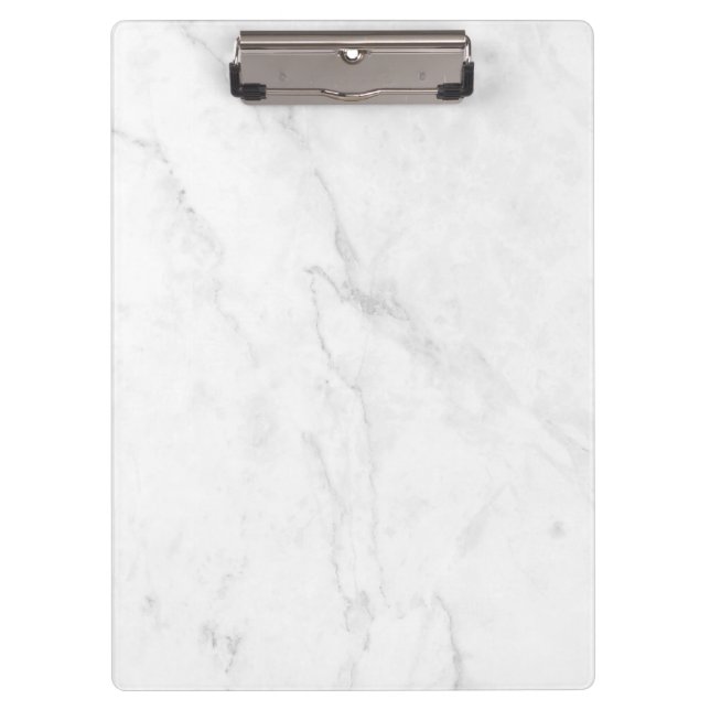 Carpeta De Pinza Mármol Blanco (Anverso)
