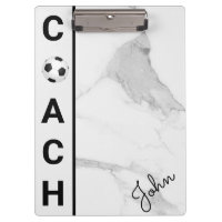 Mármol blanco del entrenador de fútbol personaliza