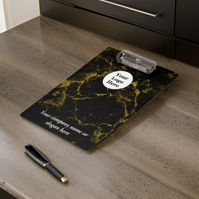 Carpeta De Pinza Mármol negro y dorado (Subido por el creador)
