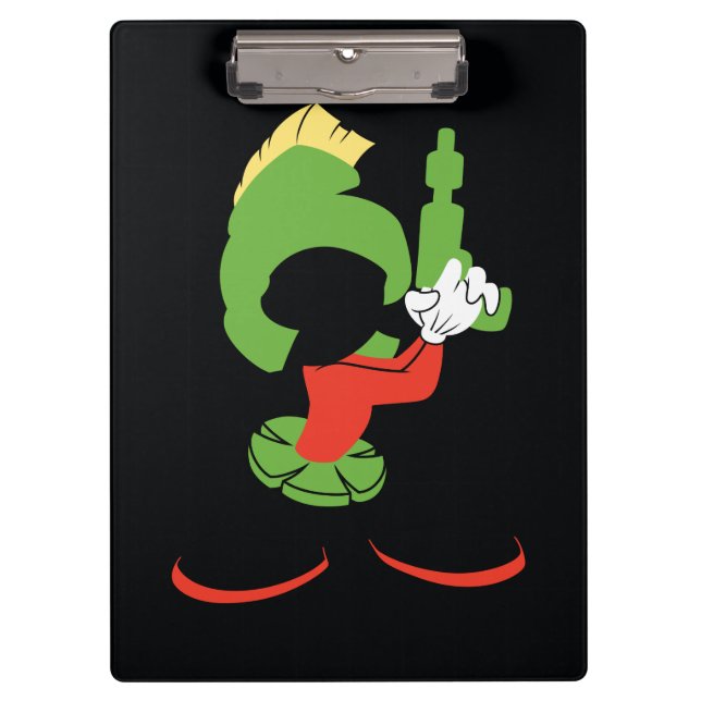 Carpeta De Pinza MARVIN LA Silhouette MARTIAN™ Con Raygun (Anverso)