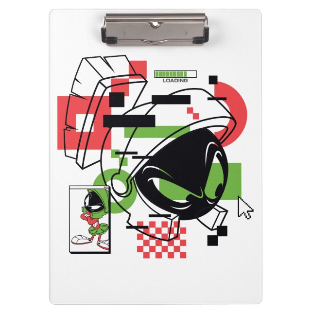 Carpeta De Pinza MARVIN THE MARTIAN™ Glitch (Anverso)