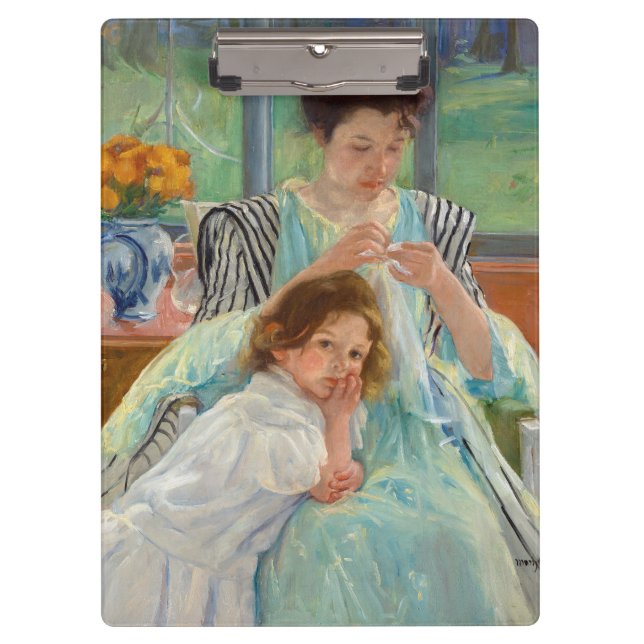 Carpeta De Pinza Mary Cassatt - Madre joven masticando (Anverso)