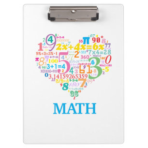 Carpeta De Pinza Matemáticas del Corazón