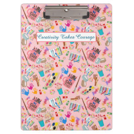 Carpeta De Pinza Material de arte colorido Patrón creativo para art