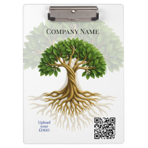 Carpeta De Pinza Material promocional del logotipo de negocios del 
