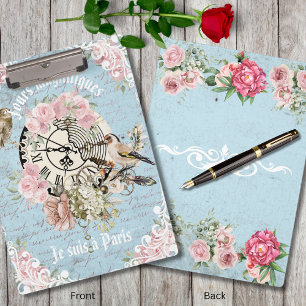 Carpeta De Pinza Me encanta el arte moderno francés de moda de Parí