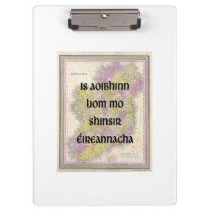 Carpeta De Pinza Me encantan mis antepasados irlandeses Astillero